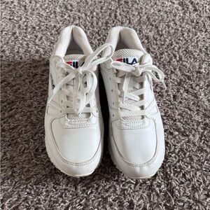 Fila Classic White Athletic Shoes